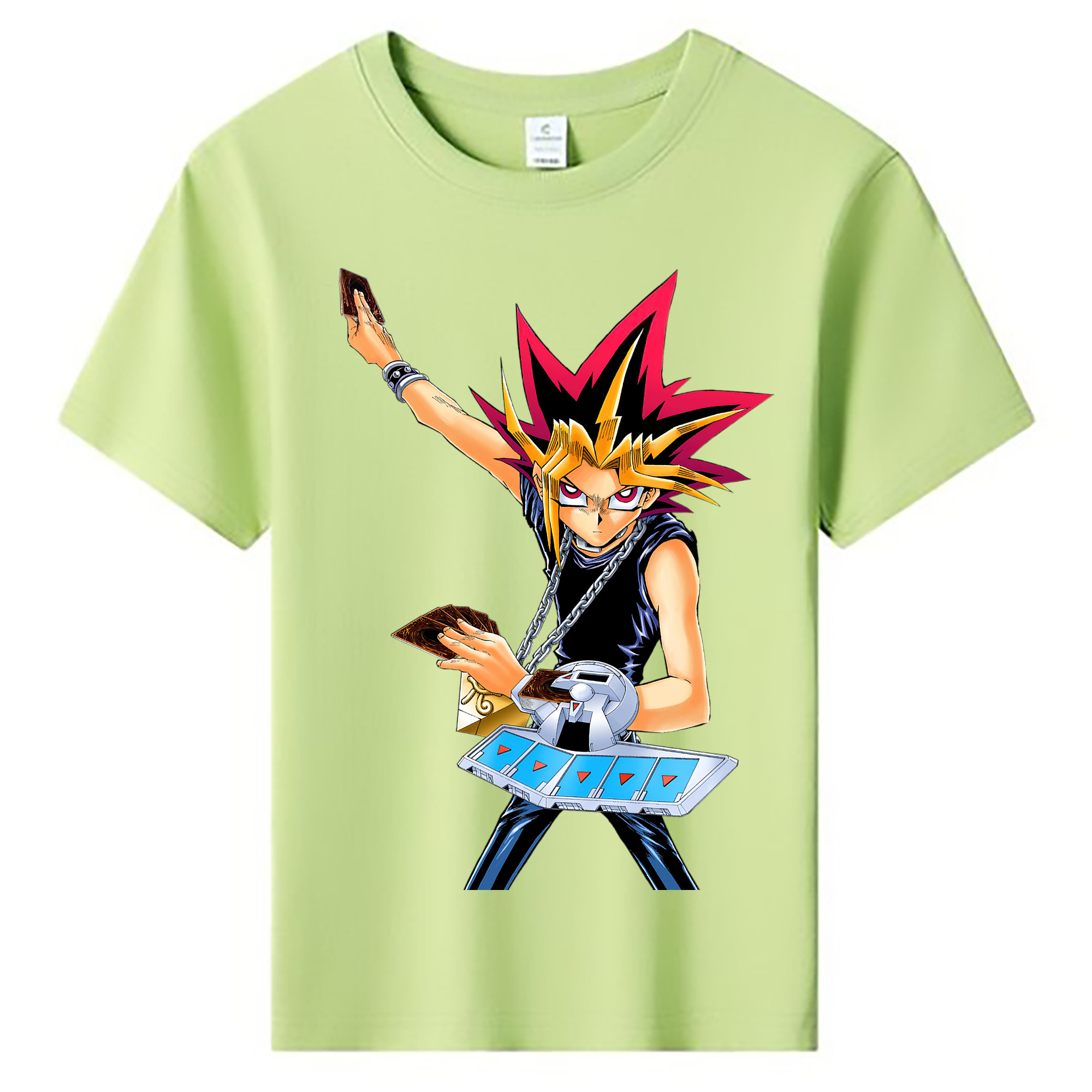 （画像用） 遊☆戯☆王 Yu-Gi-Oh! 綿100％キッズTシャツ（フロントプリント）